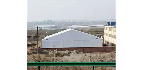 【山西仓储篷房租赁】公司分析：晋安利的哪种材质篷房适合用于仓储？