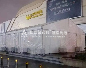 晋安利篷房浅析，篷房出租篷布的性能指标？