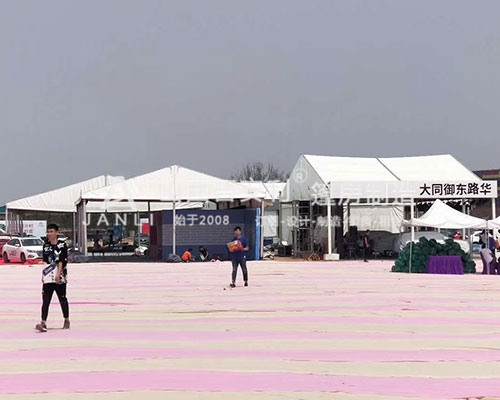 山西晋安利篷房：篷房出租搭建需要注意事项？